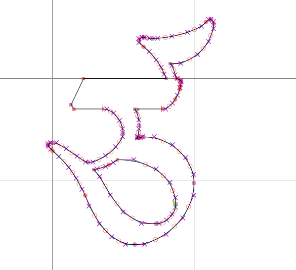 excerpt from the Tibetan Chogyal font